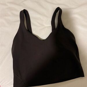 lululemon athletica Brown Longline Sports Bra
